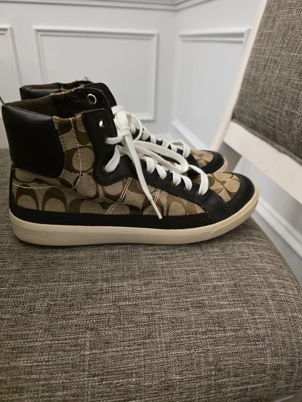 Coach High Top Sneakers Women's Size 8.5